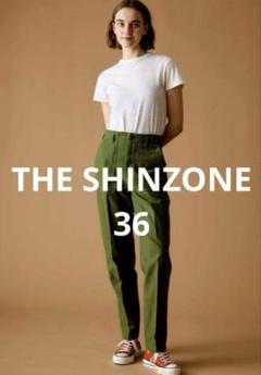 美品 THE SHINZONE ベイカーパンツ カーキ 36 THE SHINZONE ベイカーパンツ サイズ40