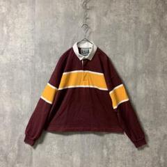 Columbia knit×BEAMS BOYラガーシャツ ストライプ　短丈