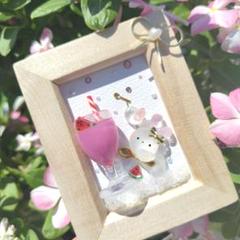 シーグラスアート『 憧れジュース.。.:*～mini～』