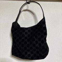 【美品】GUCCI(グッチ) スウェード 手袋 GG柄 GUCCI グッチ GG柄 Vネックニット セーター グリーン 20SS