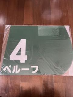実使用ゼッケン G3 競馬 レッドフラヴィア