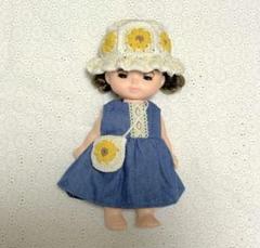 ソランちゃん　メルちゃん　ハンドメイド　服　帽子