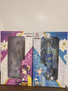 ソードアートオンライン　アスナ　ユウキ　京友禅　フィギュア SAO