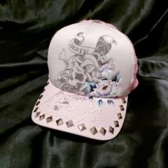 ed hardy unknown キャップ ed hardy unknown キャップ ピンク スタッズ メッシュ - メルカリ