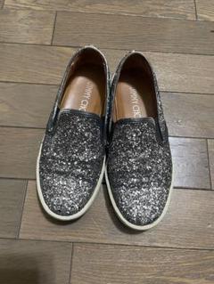 付属品完備❣️ JIMMY CHOO ジミーチュウ グリッター スリッポン JIMMY CHOO ジミー チュウ グリッタースリッポンシューズ