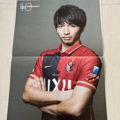 小笠原満男 バンダナ 額装 ポスター 鹿島アントラーズ 引退記念 グッズ 公式 ストアスポーツ - 小笠原満男 バンダナ 額装 ポスター 鹿島