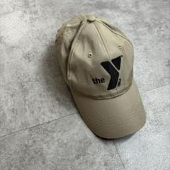 帽子2個で2000円！【YMCA】ザ・ワイ 刺繍ロゴキャップ ベージュのサムネイル