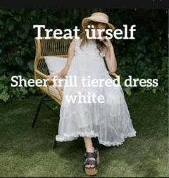 2025年最新】sheer frill tiered dressの人気アイテム - メルカリ