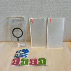 iPhone14Pro ケース クリア MagSafe対応 フィルム2枚付き