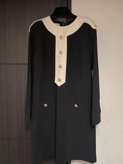 美品【GUCCI】ラッフル付き シルク ウール ミニワンピース 中古】美品【GUCCI】ラッフル付き シルク ウール ミニワンピース