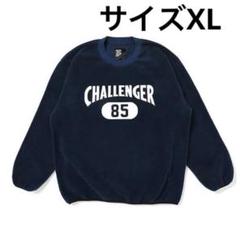 challenger フリース navy XL