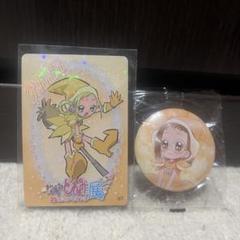 おジャ魔女どれみ展 25周年 ももこ ホログラムカード 入場特典 缶バッジ付き