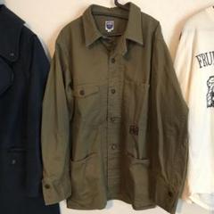新品 ドゥニーム チンスト付 ヘリンボーン ワークジャケット カバーオール XL 169124705.jpg?cmsp_timestamp=