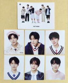 SMTOWN NCT WISH シール ステッカー 証明写真 セット トレカ