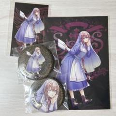 巡音ルカ　缶バッジ　狂気紅茶会　オバケン　ポストカード　特典　初音ミク　ネギトロ