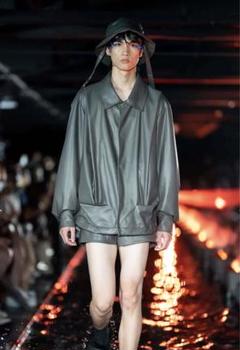 feng chen wang FAUX LEATHER JACKETのサムネイル