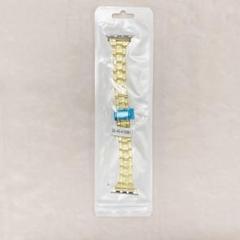 apple watch バンド 38mm 40mm 41mm イエロー クリア