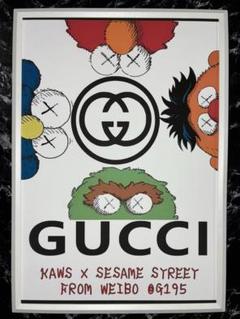 ORIGINAL FAKE 2009 S/S ビッグポスター KAWS