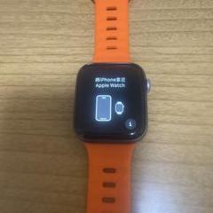 Apple Watch シリーズ4 44mmオレンジバンド