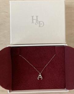 h&d K10 ダイヤモンドネックレス 0.03カラット