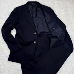 TERN セットアップスーツ 紺ブレ 金ボタントラッドスタイル ビジネススーツ