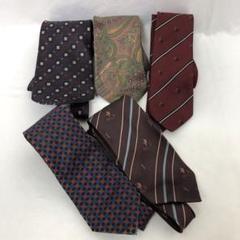 LANVIN MILANZE EASTBOY等 ネクタイ5本セット 5907