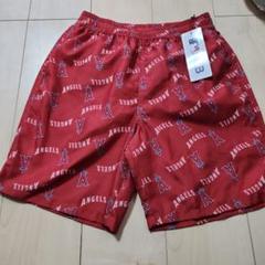 MLB エンジェルス 水着 160サイズ レッド