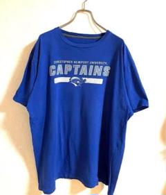 ヴィンテージ　Tシャツ CAPTAINS ブルー　XL メンズ　古着