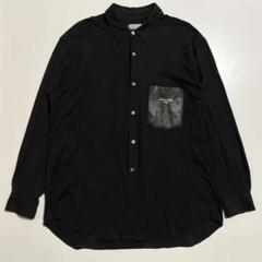 COMME des GARÇONS HOMME 長袖シャツ 田中オム ブラック