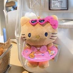 ハローキティ マルチケースL ハワイ ガングロキティ＆ダニエル TD059147_20240923123248.jpg