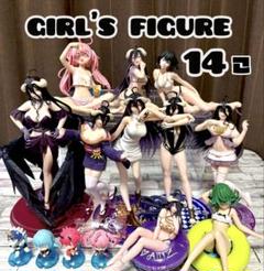 【中古】フィギュア14点　まとめ売り アルベド　AMP ＋　ミリム　ワンパンマン 中古】フィギュア14点 まとめ売り アルベド AMP ＋ ミリム ワン