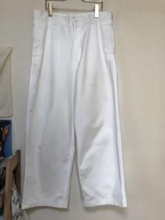 特価　LOEFF バギーパンツ　ホワイト　size1 ワイドのサムネイル