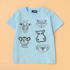 【120cm】クレードスコープ アニマル 動物園 半袖Tシャツ