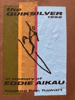 最高の品質 Eddie Quiksilver 1995年 激レア Aikau メルカリ - ビンテージ サーフィン・ボディボード