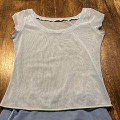 バレエトップス・水色・Lサイズ相当
