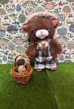 作家様　あみぐるみ　白猫　アートドール　テディキャット　ブライス　ドール　人形 作家様 あみぐるみ 白猫 アートドール テディキャット ブライス