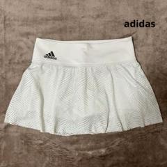 【美品】adidas アディダス ゴルフスカート パンチングレース インナー付