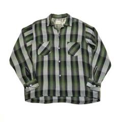 60s オンブレチェックシャツ vintage 雰囲気系 楽天市場】【9/8 最大半額SALE&店内ポイント5倍!】 60s