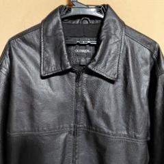 OUTBROK ブラック レザージャケット