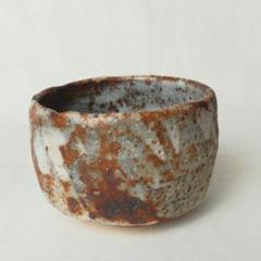 骨董品　志野焼　抹茶茶碗　茶道具　河合清作 骨董品志野焼抹茶茶碗茶道具河合清作