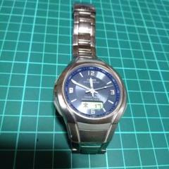 CASIO WAVE CEPTOR タフソーラー 腕時計（チタニウム）