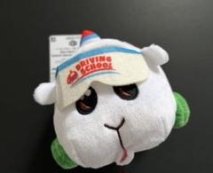 PUIPUIモルカーDRIVINGSCHOOL お目々うるっとぬいぐるみ　シロモ