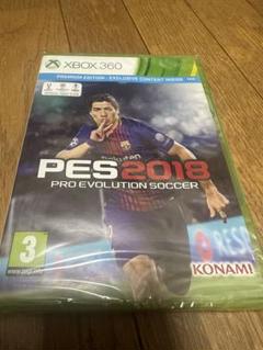 新品　未開封　xbox360 PES 2018 Pro Evolution eu