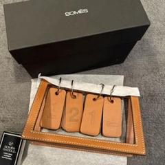 【新品】SOMES レザーカレンダー　タグ　ソメス