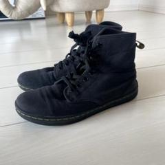オシャレ☆人気☆Dr.Martens】えんじ布地ハイカットスニーカー37