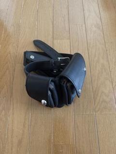 古着 ケト レザーポーチ とスプーンセット