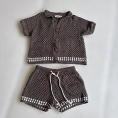 GROWNクロシェセトア grown クロシェ セットアップ size2 - メルカリ