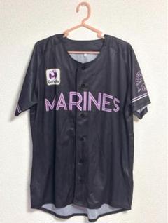 千葉ロッテマリーンズ ビジターユニフォーム Oサイズ 新品 福田