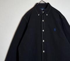 RalphLauren ラルフローレン　刺繍ロゴ　チェック　BD 長袖シャツのサムネイル