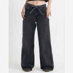Levi's リーバイス XL STRAIGHT ブラックデニムパンツ 28